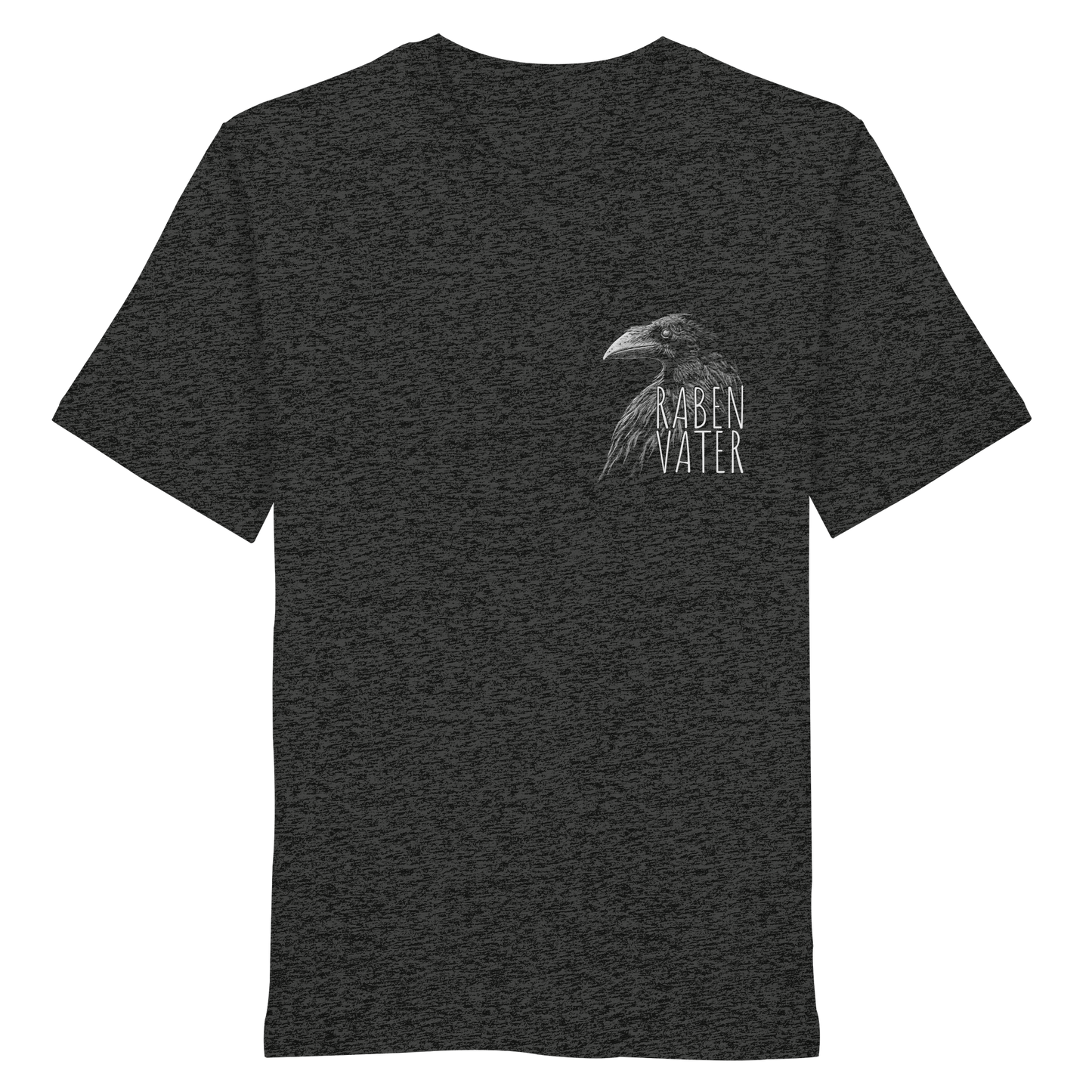 Rabenvater schwarzer Rabe Krähe - Organic Shirt