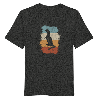 Retro Otter Fischotter Silhouette - Organic Shirt