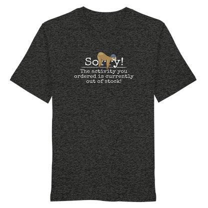 No-Activity Faultier - Organic Shirt
