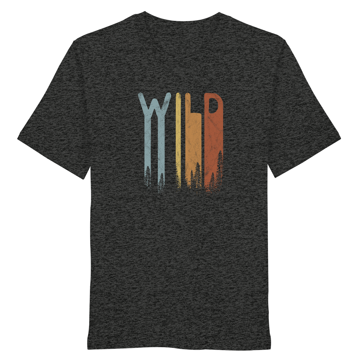 Wild Retro Schriftzug - Organic Shirt