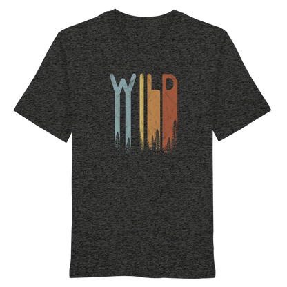 Wild Retro Schriftzug - Organic Shirt
