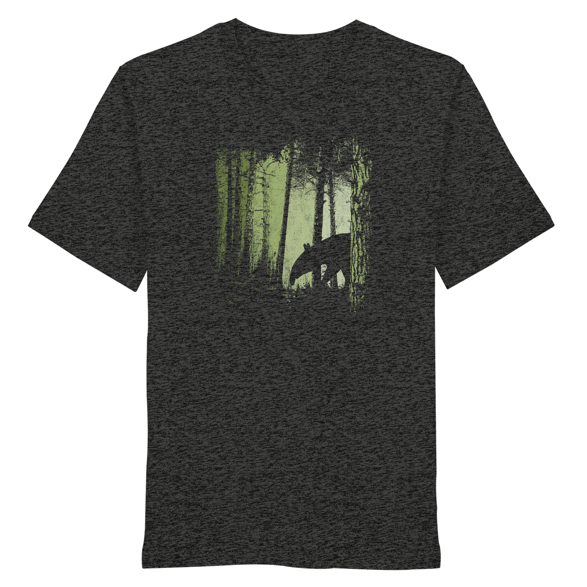 Lässiger Tapir im Zwielicht Wald - Organic Shirt