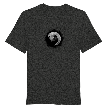Schwarzer Rabe bei Vollmond  - Organic Shirt