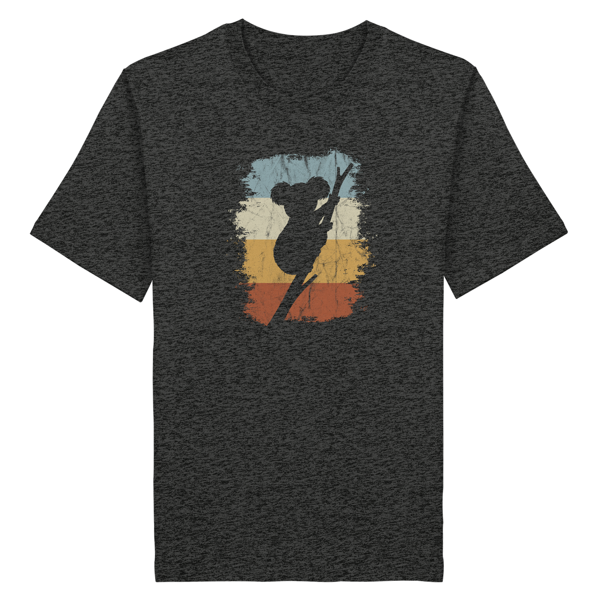 Retro kletternder Koala-Bär - Organic Shirt
