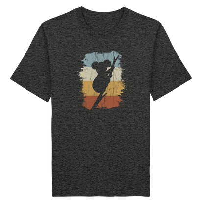 Retro kletternder Koala-Bär - Organic Shirt