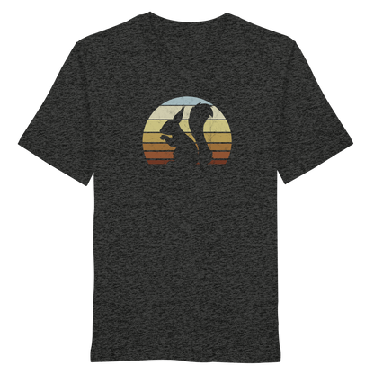Retro Eichhörnchen Silhouette - Organic Shirt