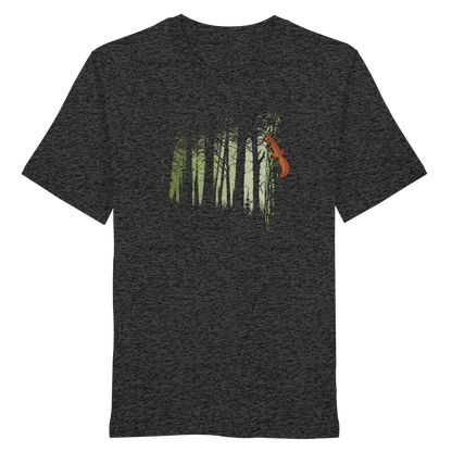 Eichhörnchen im Zwielicht-Wald - Organic Shirt