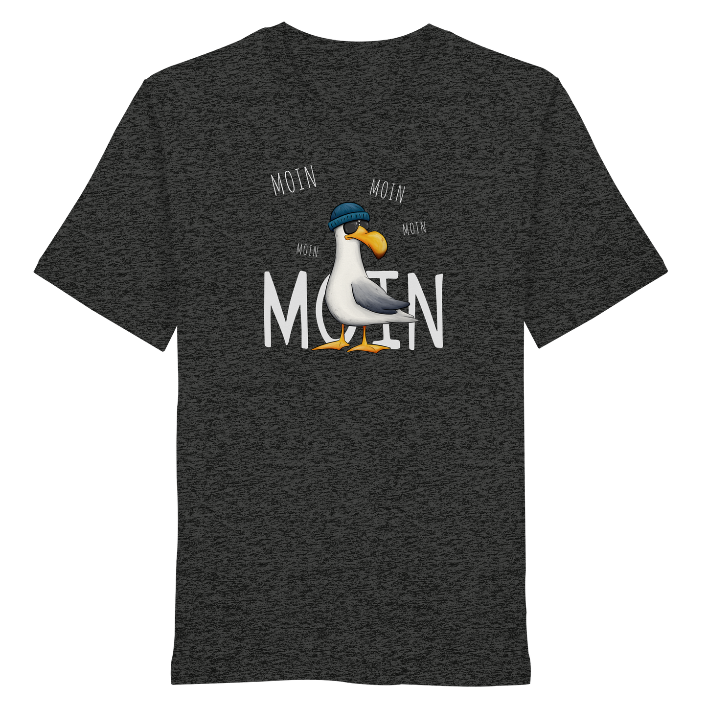 Moin Moin Lässige Hipster Möwe  - Organic Shirt