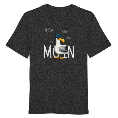 Moin Moin Lässige Hipster Möwe  - Organic Shirt
