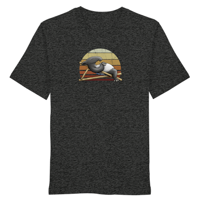 Lässiger Retro Sundown Tapir - Organic Shirt