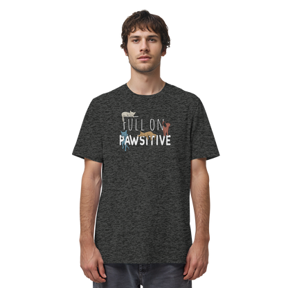 Full On Pawsitive! Gechillte Katzen - Organic Shirt