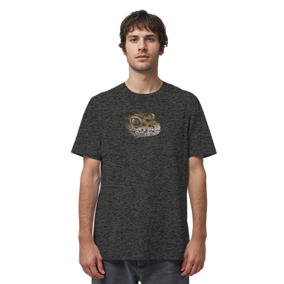 Leopard Gecko Skizze Kritzelkunst - Organic Shirt