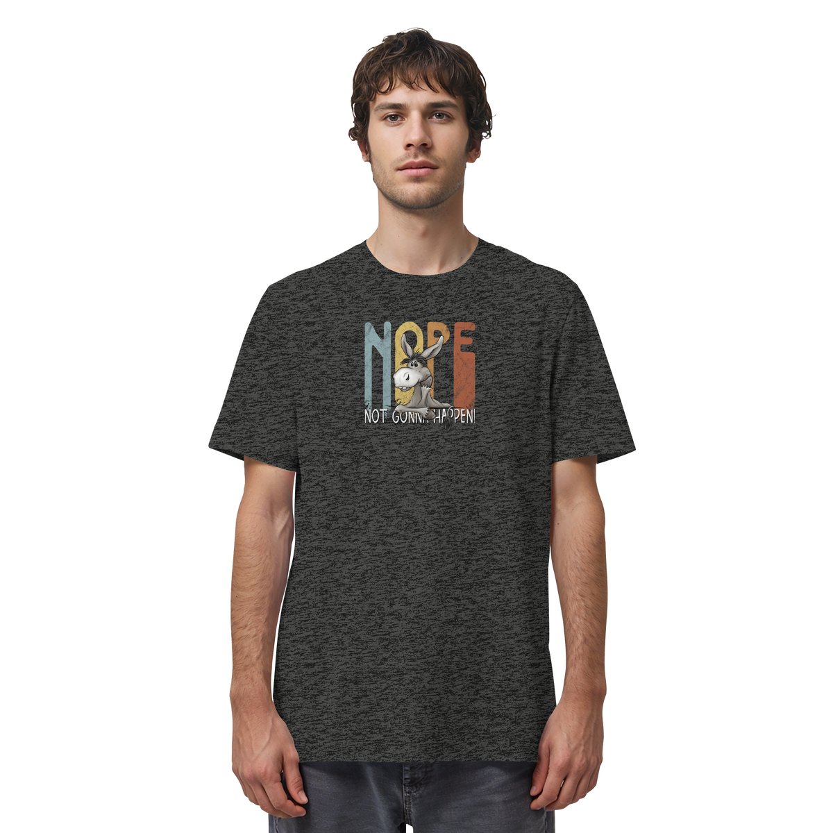 Nope | bockiger Esel - Organic Shirt