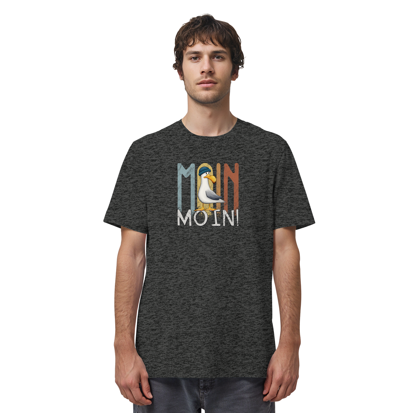 Moin Moin norddeutsche Möwe - Organic Shirt