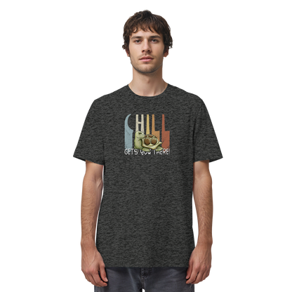 Gechillt gemütliche Schildkröte - Organic Shirt