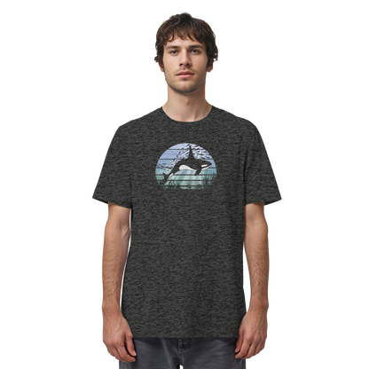 Retro Tiefsee Schwertwal Orca - Organic Shirt