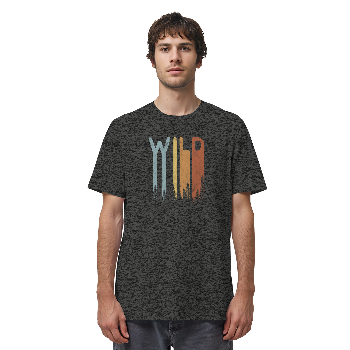 Wild Retro Schriftzug - Organic Shirt