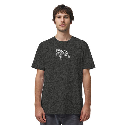schwimmende Meeres-Schildkröte - Organic Shirt