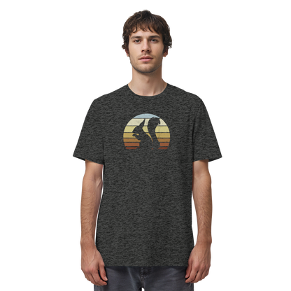 Retro Eichhörnchen Silhouette - Organic Shirt