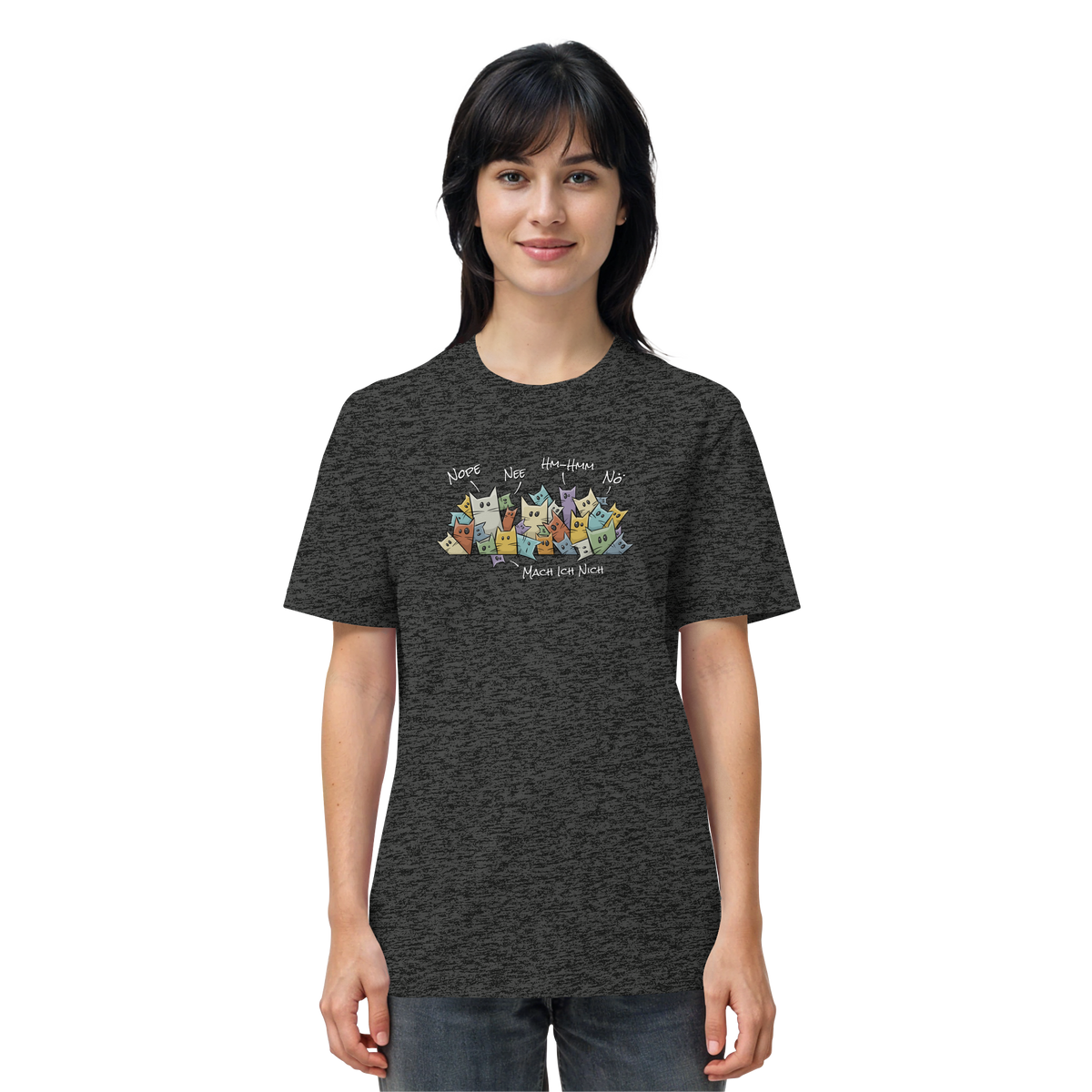 Nope, Nee, Nö Katzen - Organic Shirt