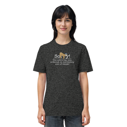 No-Activity Faultier - Organic Shirt