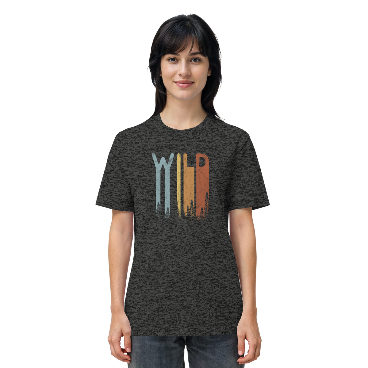 Wild Retro Schriftzug - Organic Shirt