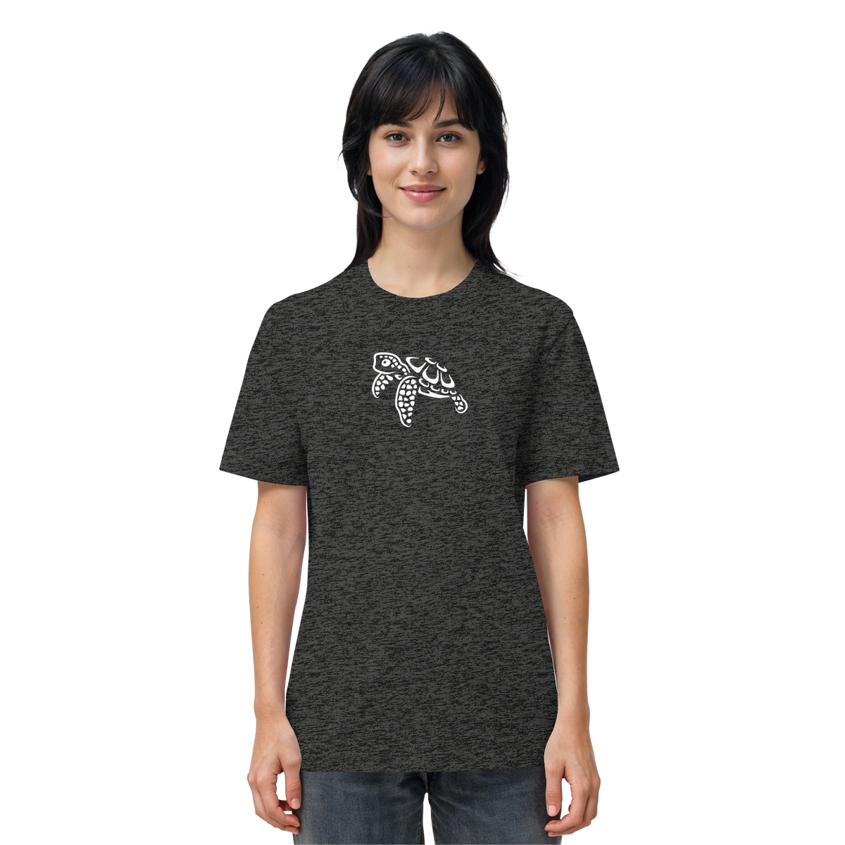 schwimmende Meeres-Schildkröte - Organic Shirt