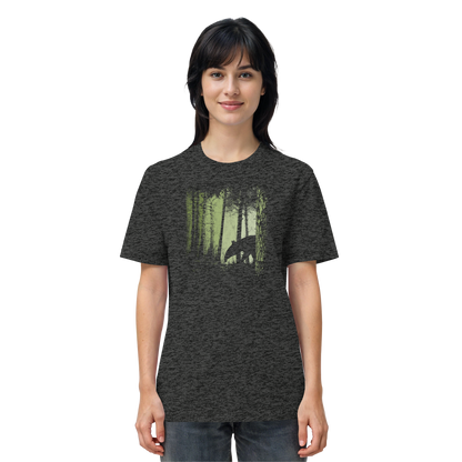 Lässiger Tapir im Zwielicht Wald - Organic Shirt