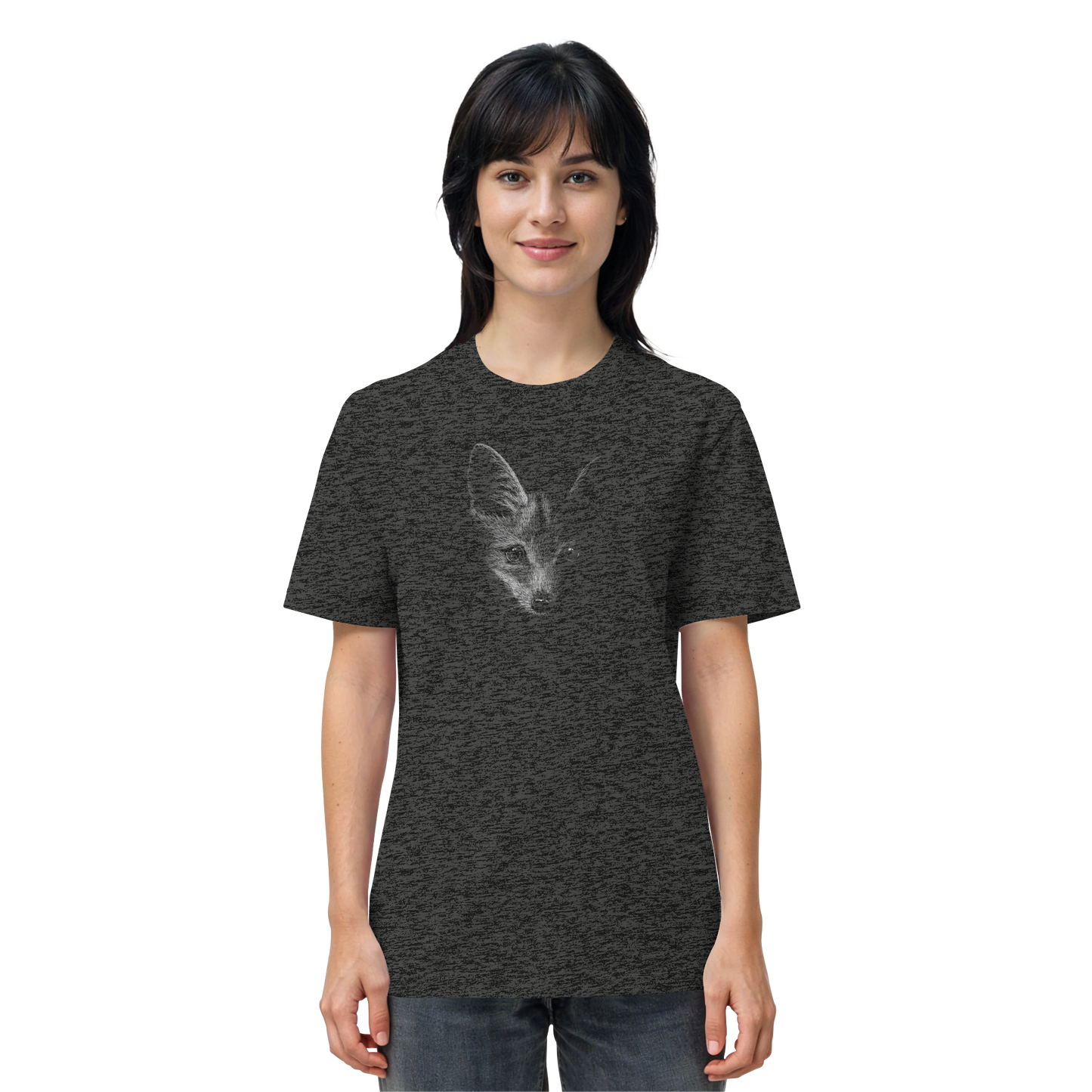 Fuchs Kritzelkunst Illustration - Organic Shirt