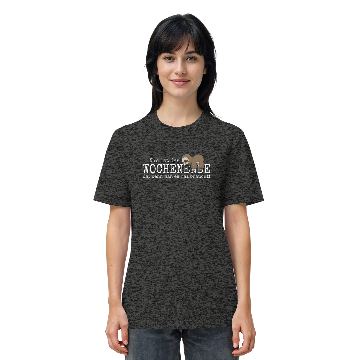 Kawaii Faultier Wochenende - Organic Shirt