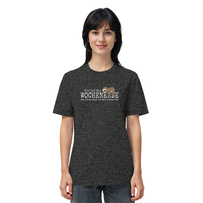 Kawaii Faultier Wochenende - Organic Shirt