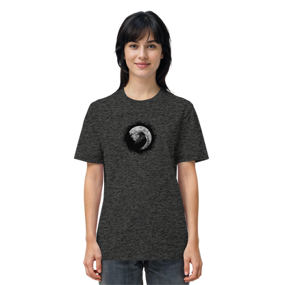 Schwarzer Rabe bei Vollmond  - Organic Shirt