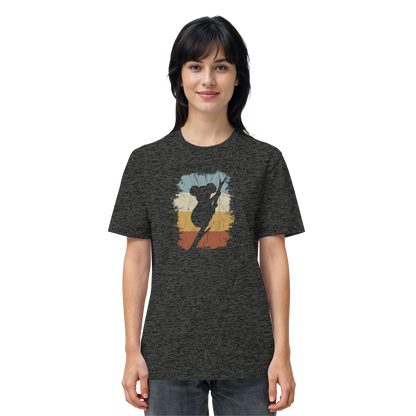 Retro kletternder Koala-Bär - Organic Shirt