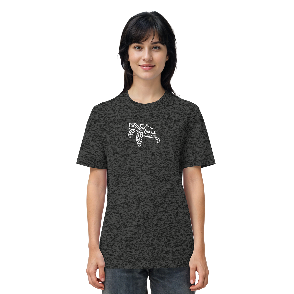 schwimmende Meeres-Schildkröte - Organic Shirt