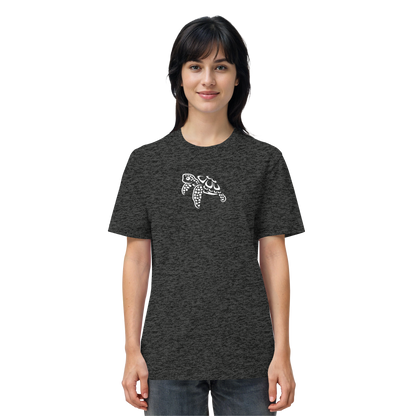 schwimmende Meeres-Schildkröte - Organic Shirt