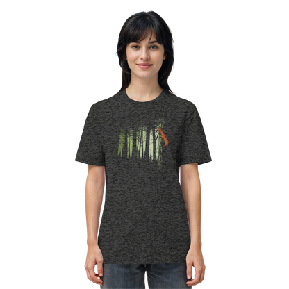 Eichhörnchen im Zwielicht-Wald - Organic Shirt