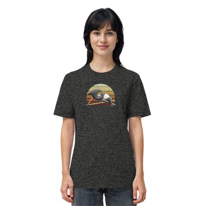Lässiger Retro Sundown Tapir - Organic Shirt