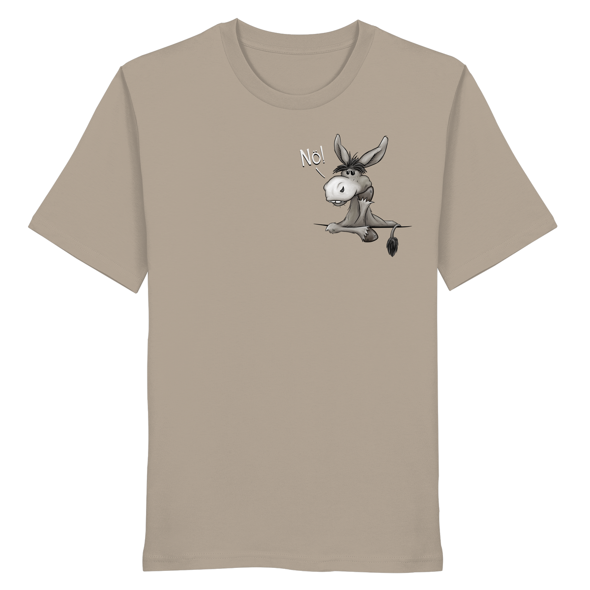 Nö! Störrischer Esel - Organic Shirt