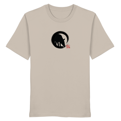 Zen Tapir im japanischen Enso Kreis - Organic Shirt