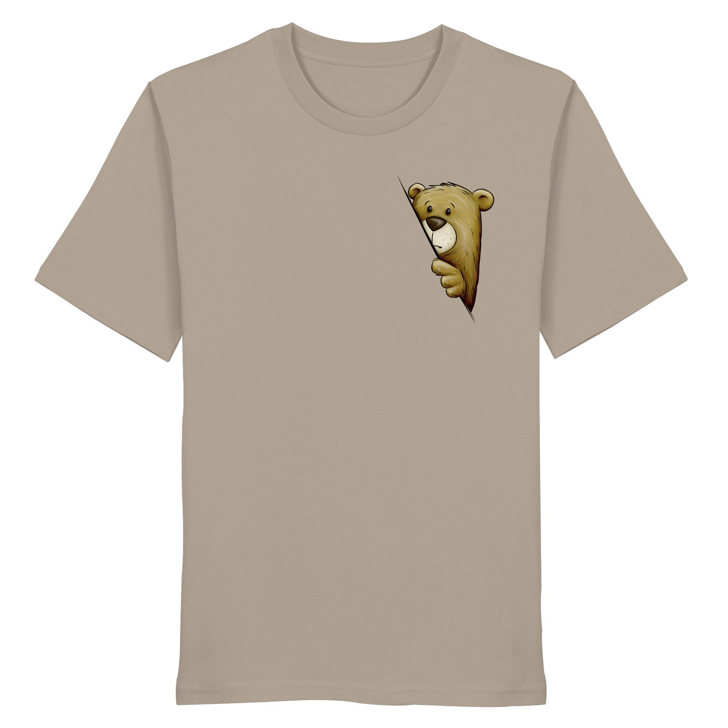 Funky Bär Illustration - Organic Shirt