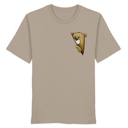 Funky Bär Illustration - Organic Shirt