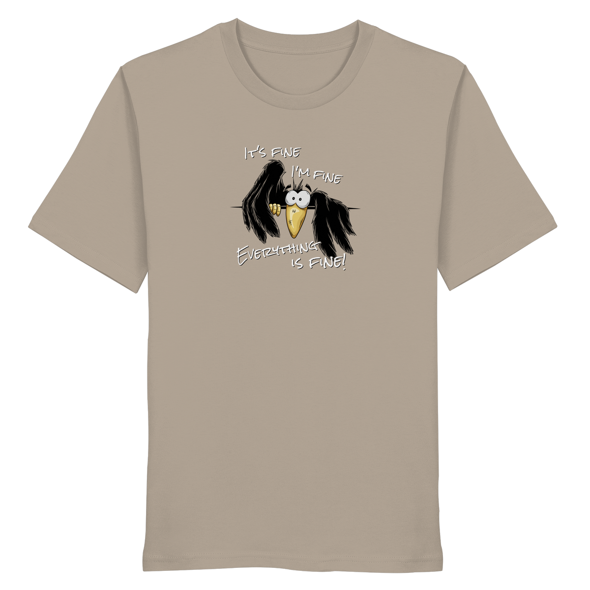 I’m Fine Rabe | Alles Gut Krähe - Organic Shirt