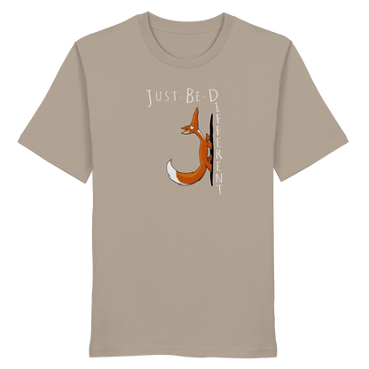 Just Be Different | Sei Anders, kleiner Fuchs - Organic Shirt