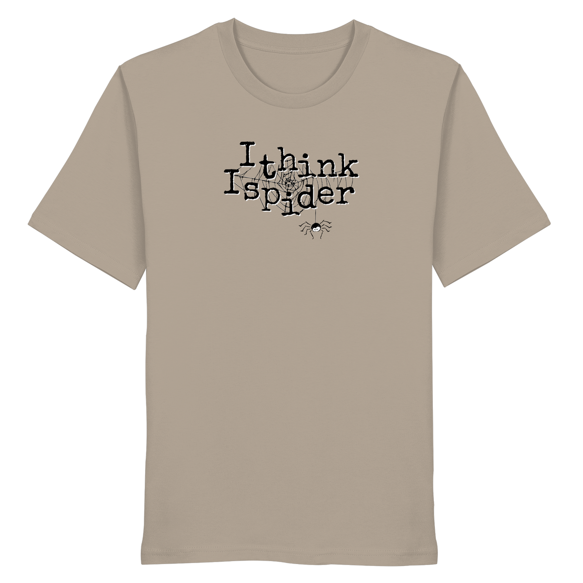 I think I spider - Spinne - Organic Shirt
