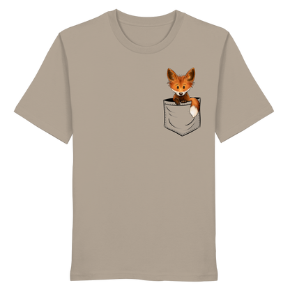 Funky Fuchs in der Tasche - Organic Shirt
