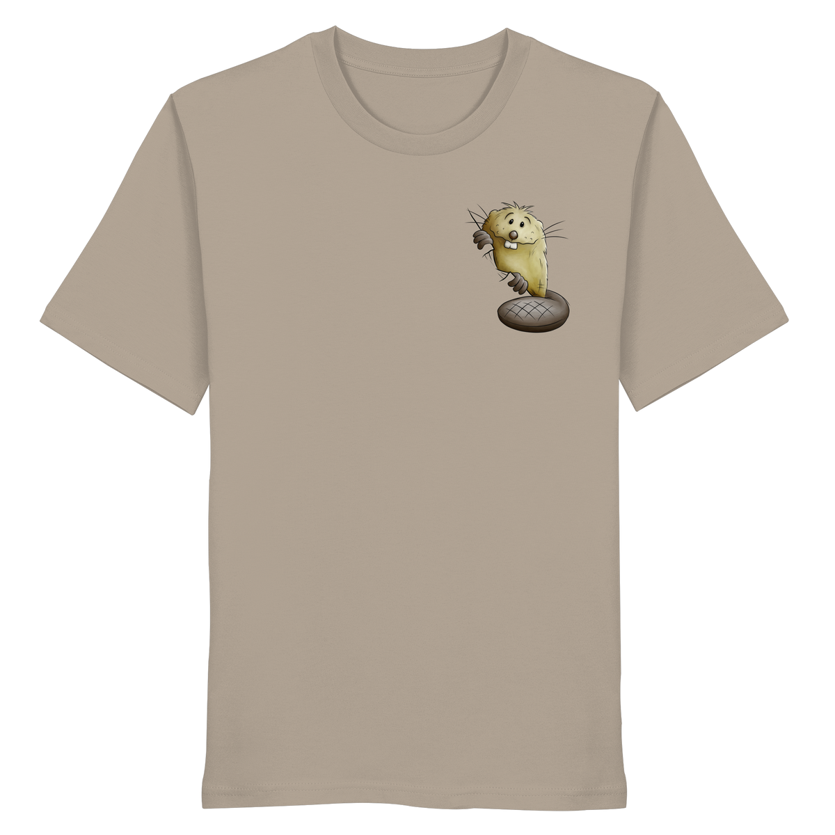 Lustiger frecher Biber - Organic Shirt