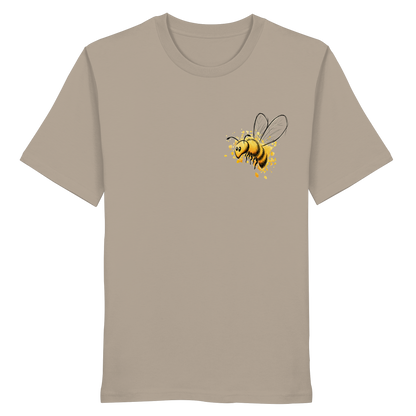 Lässige kleine Honig-Biene - Organic Shirt