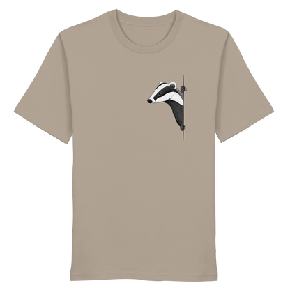 Lässiger Dachs Meister Grimbart - Organic Shirt