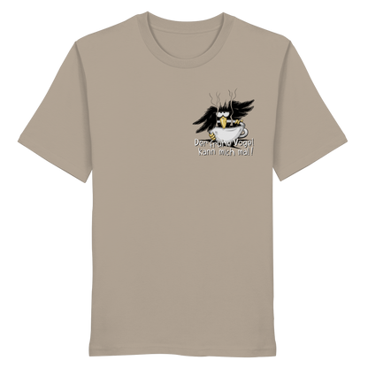 Der frühe Vogel kann mich mal | Kaffee Rabe - Organic Shirt