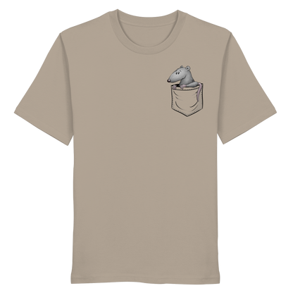 Kleine Ratte in der Tasche - Organic Shirt